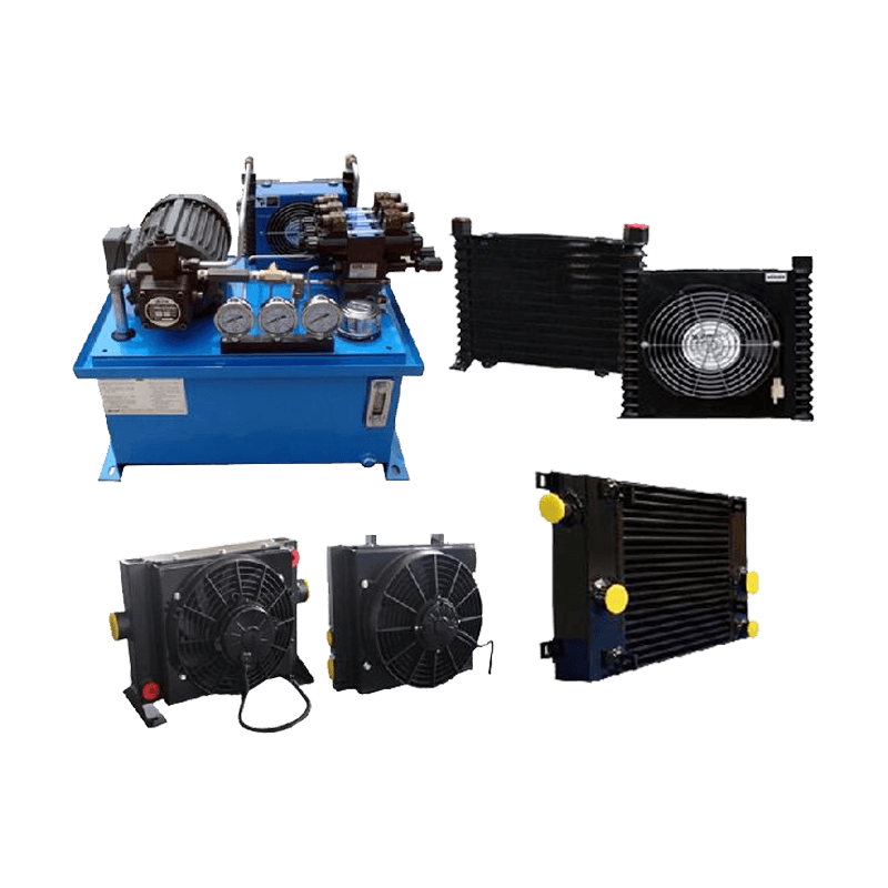 Alumiininen hydraulijärjestelmän lämmönvaihdin