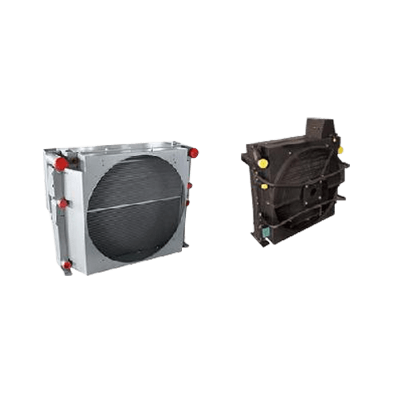 Kevyt kaivinkoneen lämmönvaihdin